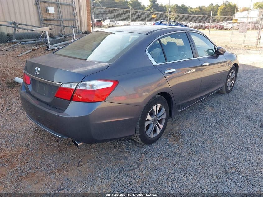 Vin: 1hgcr2f33ea188631, lot: 46597946, honda accord lx 20144