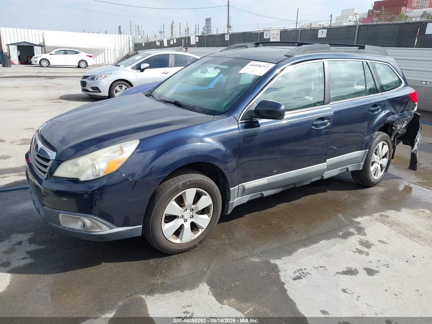 Vin: 4s4brbacxc3292788, lot: 46597950, subaru outback 2.5i 20122