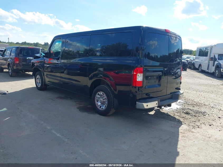 Vin: 5bzaf0aa8ln850914, lot: 46597952, nissan nv passenger nv3500 hd sl 20203