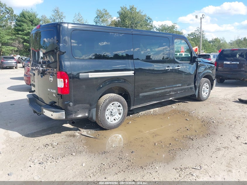 Vin: 5bzaf0aa8ln850914, lot: 46597952, nissan nv passenger nv3500 hd sl 20204