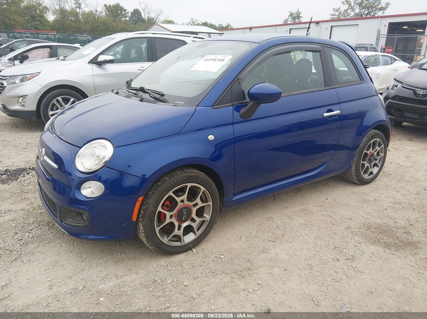 Vin: 3c3cffbr4ct386265, lot: 46597966, fiat 500 sport 20122