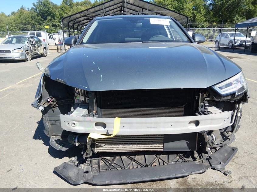 AUDI A4 2017 VIN WAUENAF46HN017565