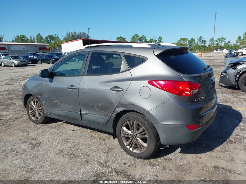 Vin: km8ju3ag0fu012510, lot: 46597991, hyundai tucson se 20153