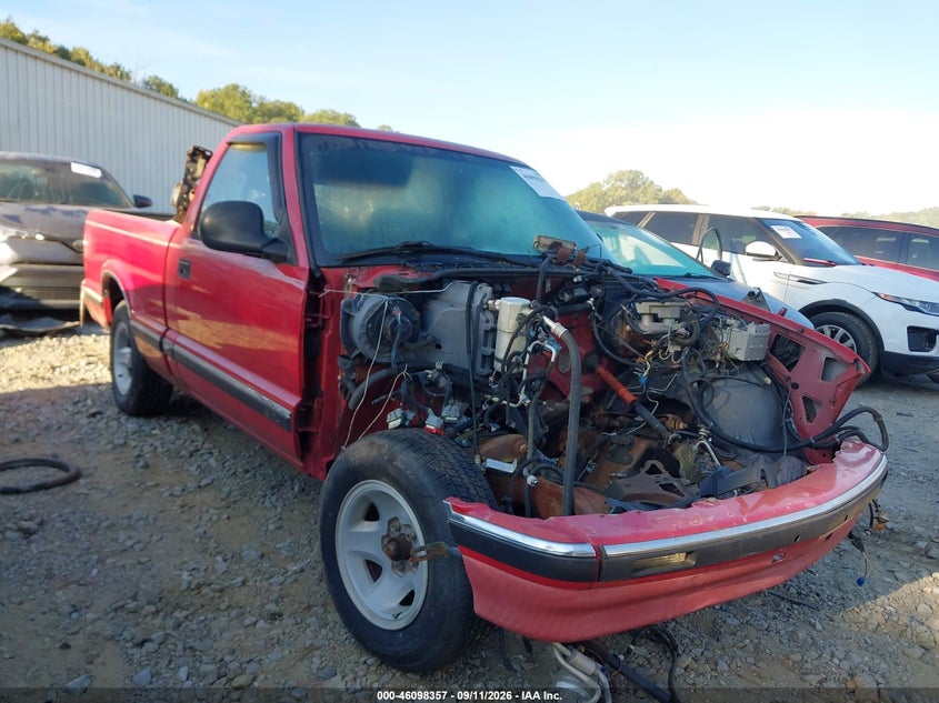 1996 Chevrolet S Truck S10, Wear, IAAI, VIN 1GCCS14X0TK131376