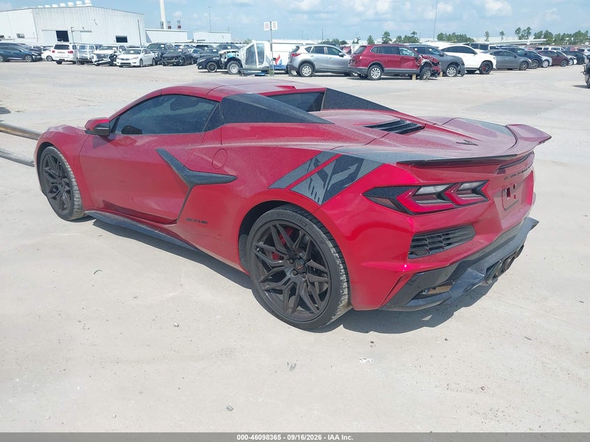 Vin: 1g1ye3d35r5600810, lot: 46598023, chevrolet corvette z06 rwd  2lz 20243