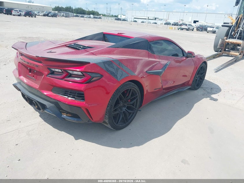 Vin: 1g1ye3d35r5600810, lot: 46598023, chevrolet corvette z06 rwd  2lz 20244