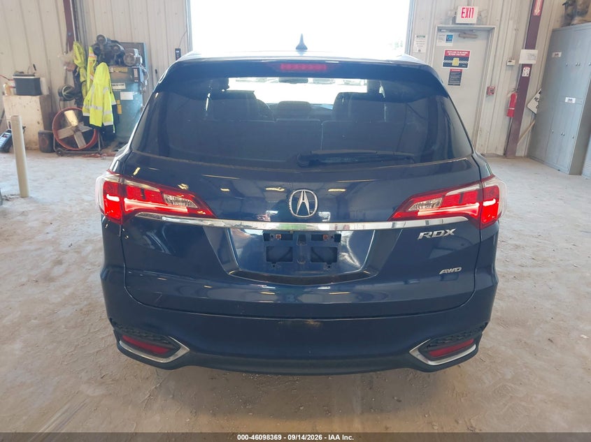 ACURA RDX 2017 VIN 5J8TB4H55HL018553