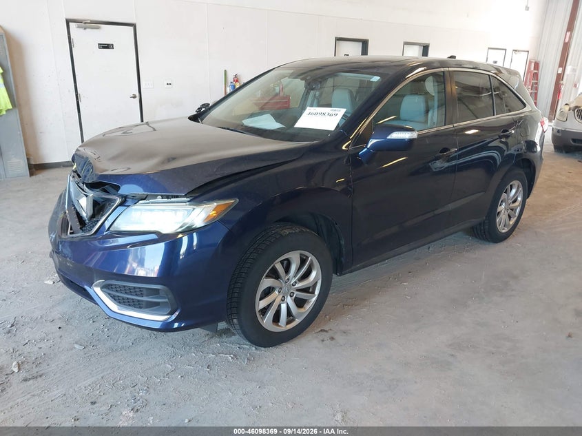 2017 Acura RDX, Удар спереду, IAAI, VIN 5J8TB4H55HL018553 — фото 2