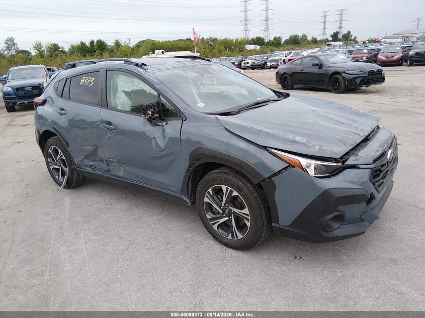 2024 Subaru Crosstrek Premium, Перед, IAAI, VIN JF2GUADC4R8321956