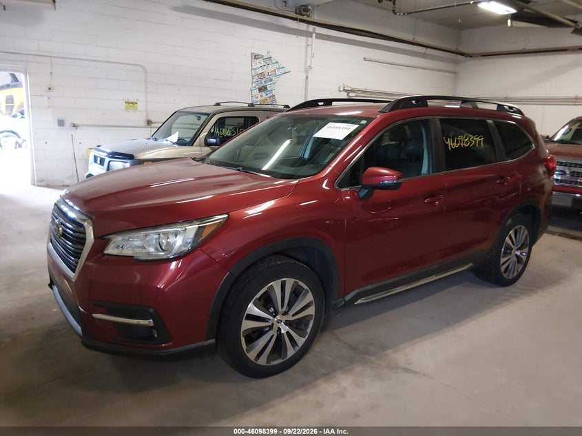 Vin: 4s4wmamd4l3438200, lot: 46598058, subaru ascent limited 20202