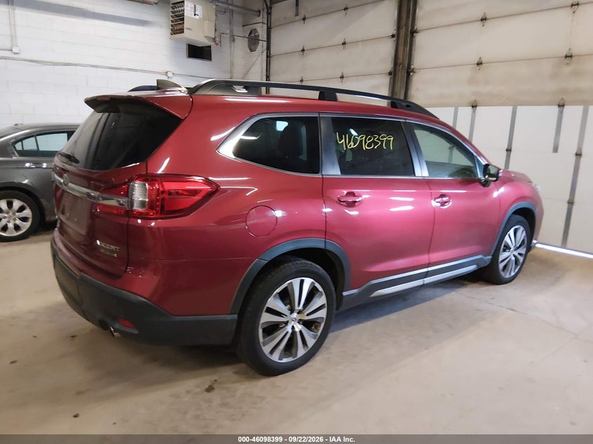 Vin: 4s4wmamd4l3438200, lot: 46598058, subaru ascent limited 20204