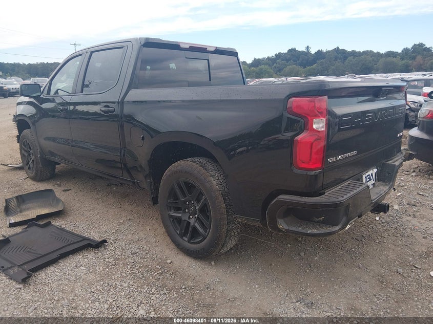 Vin: 2gcukeedxt1213048, lot: 46598059, chevrolet silverado 1500 4wd  short bed rst 20263
