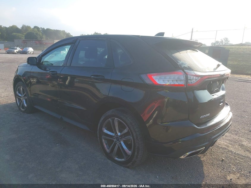 Vin: 2fmtk4ap0fbc28013, lot: 46598075, ford edge sport 20153