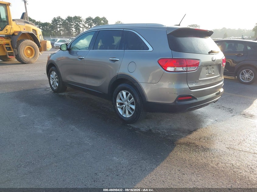 Vin: 5xypg4a50hg198810, lot: 46598090, kia sorento 3.3l lx 20173