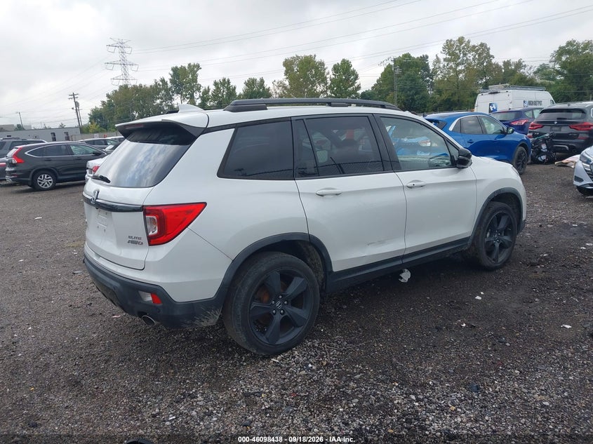 Vin: 5fnyf8h09kb028260, lot: 46598096, honda passport elite 20194