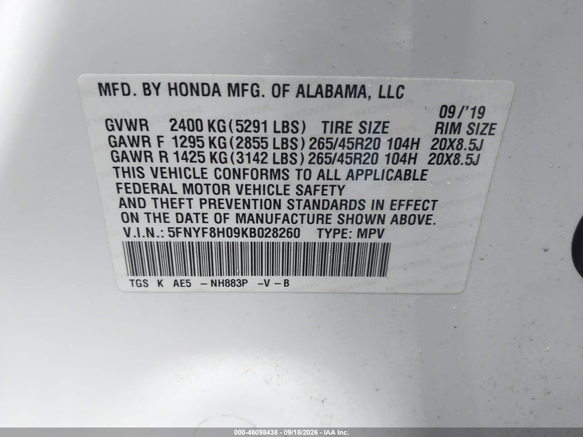 Photo 9 - HONDA PASSPORT