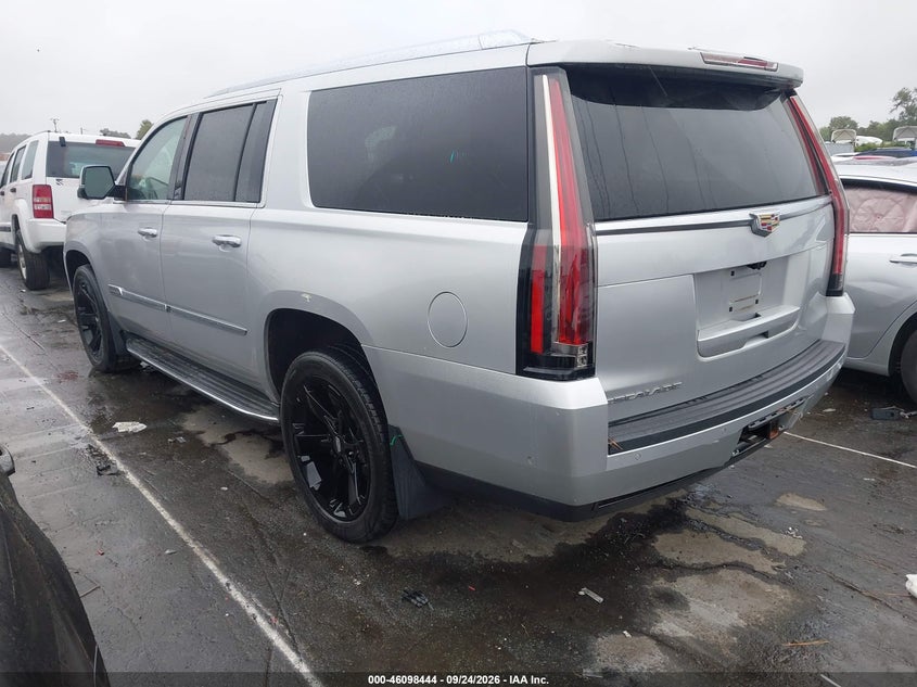 Vin: 1gys4hkj1jr190500, lot: 46598102, cadillac escalade esv luxury 20183