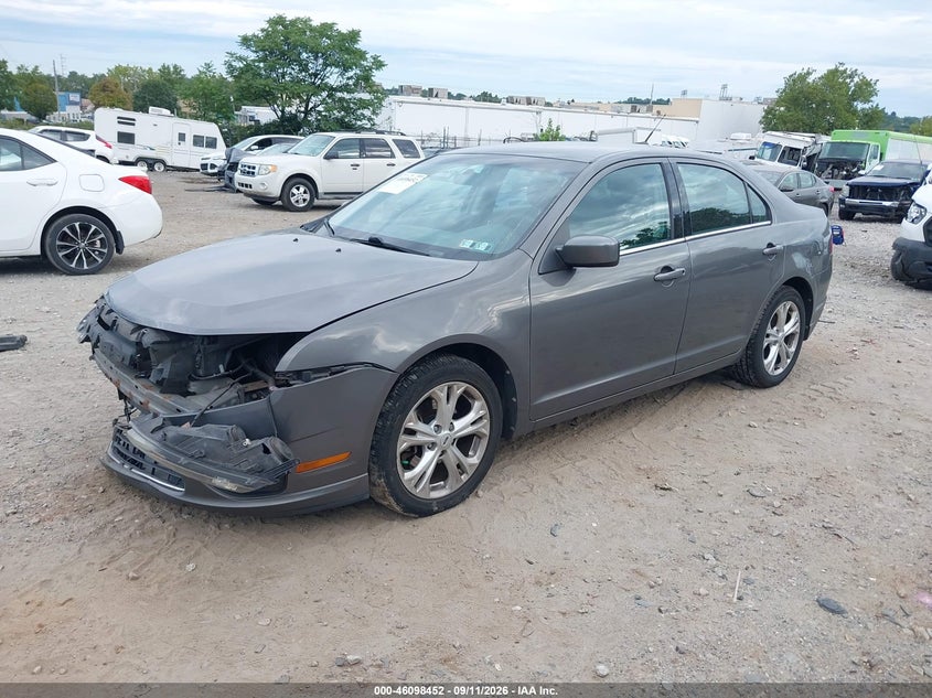 Vin: 3fahp0ha2cr314514, lot: 46598110, ford fusion se 20122