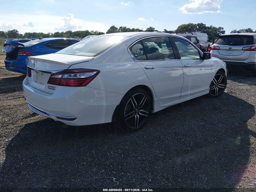 Vin: 1hgcr2f10ha088506, lot: 46598116, honda accord sport se 20174