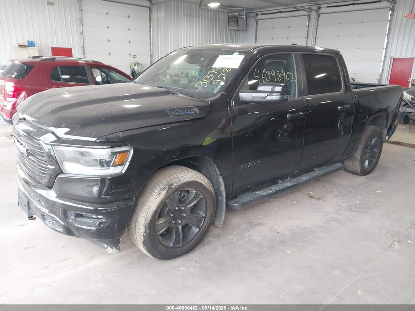 Vin: 1c6srfvt6pn515089, lot: 46598120, ram 1500 sport 20232