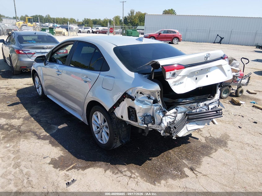 Vin: 5yfb4mde6tp458839, lot: 46598123, toyota corolla le 20263