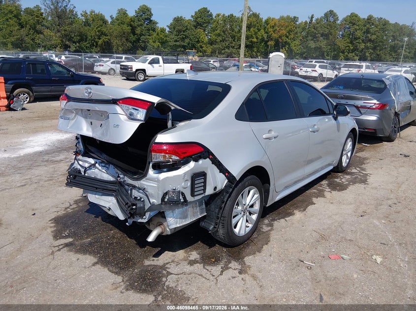 Vin: 5yfb4mde6tp458839, lot: 46598123, toyota corolla le 20264