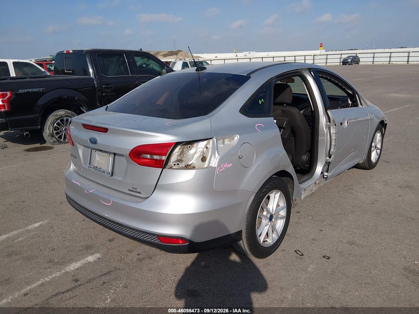 Vin: 1fadp3f23gl368985, lot: 46598131, ford focus se 20164