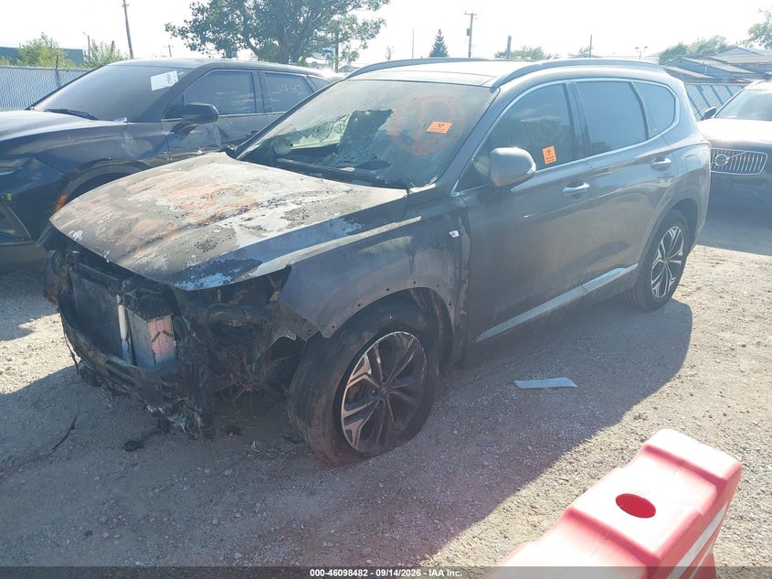 Vin: 5nms5caa4kh102858, lot: 46598140, hyundai santa fe ultimate 2.0t 20192