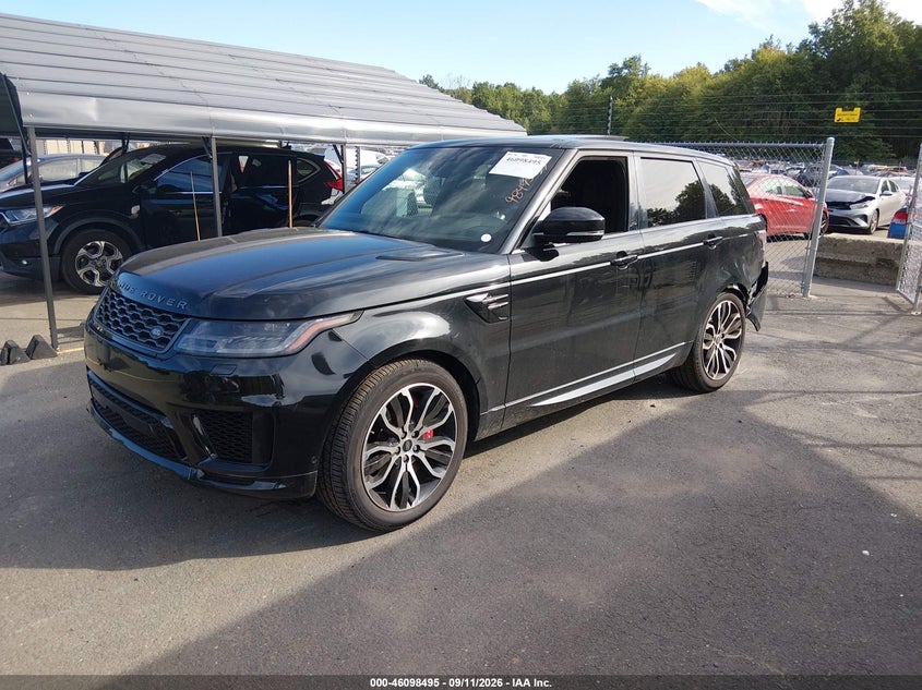 Vin: salwr2re0ka869391, lot: 46598153, land rover range rover sport supercharged dynamic 20192