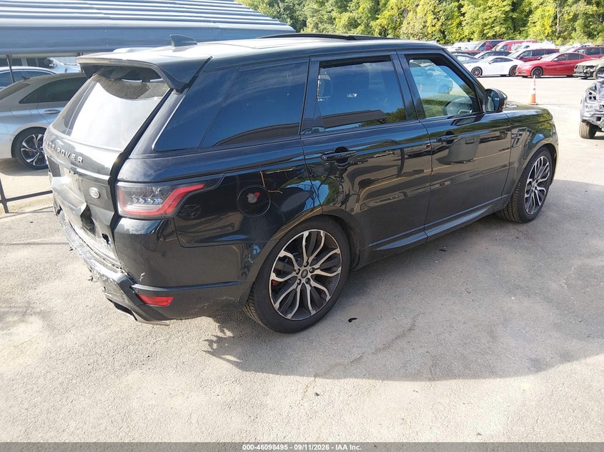 Vin: salwr2re0ka869391, lot: 46598153, land rover range rover sport supercharged dynamic 20194
