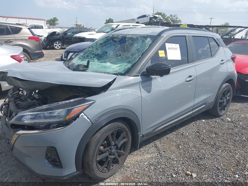 Vin: 3n1cp5dvxpl536885, lot: 46598165, nissan kicks sr xtronic cvt 20232