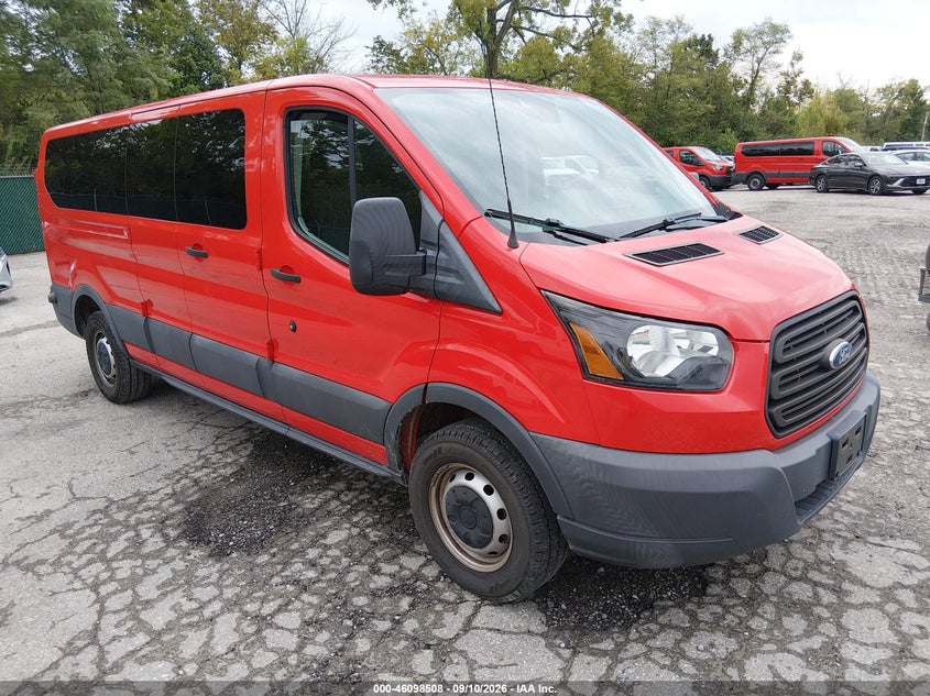 Vin: 1fbzx2zm7jkb52842, lot: 46598166, ford transit-350 xl 20181