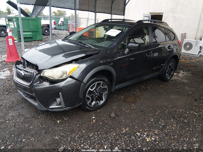 Vin: jf2gpabcxh8236130, lot: 46598190, subaru crosstrek 2.0i premium 20172