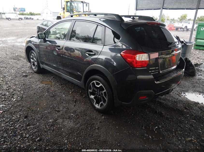 Vin: jf2gpabcxh8236130, lot: 46598190, subaru crosstrek 2.0i premium 20173