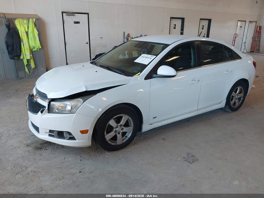 2012 Chevrolet Cruze, Front & Rear, IAAI, VIN 1G1PF5SC7C7347072 — photo 2