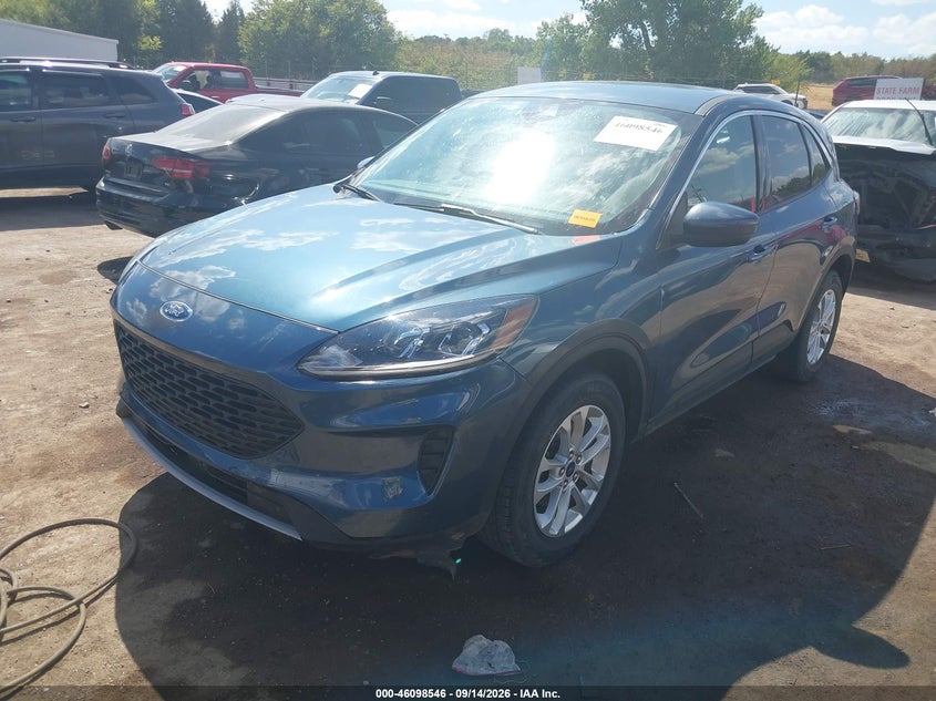 Vin: 1fmcu9g60lub53809, lot: 46598204, ford escape se 20202