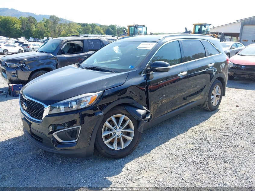Vin: 5xypg4a3xgg164564, lot: 46598205, kia sorento 2.4l lx 20162