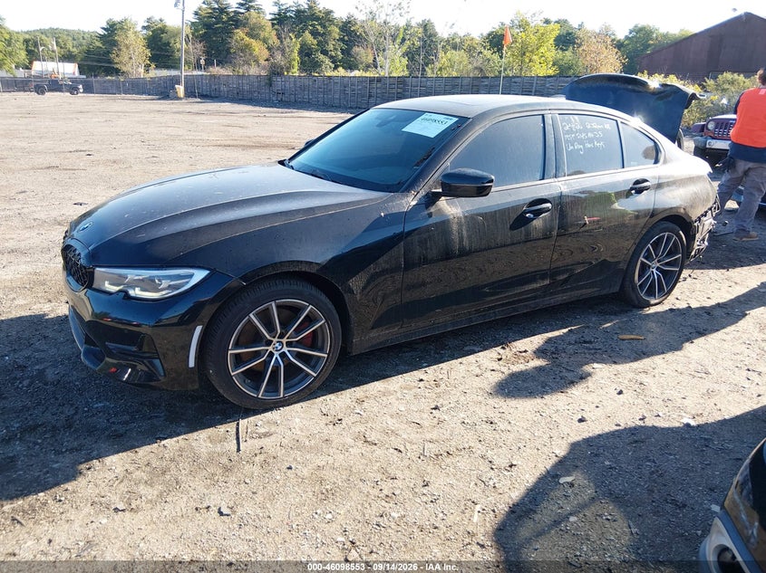 Vin: 3mw5r7j04m8b82331, lot: 46598211, bmw 330i xdrive 20212
