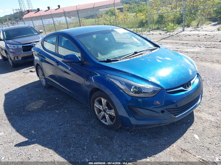 2015 HYUNDAI ELANTRA auction photo 1