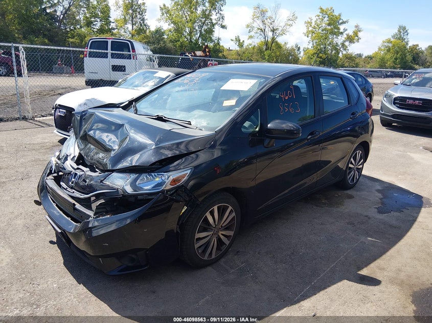 Vin: 3hggk5h82fm750457, lot: 46598221, honda fit ex/ex-l 20152