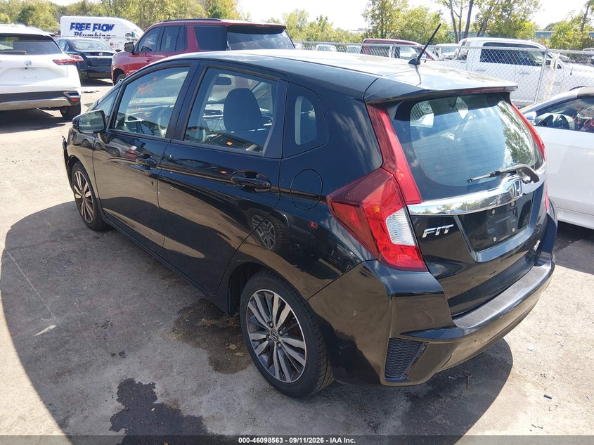Vin: 3hggk5h82fm750457, lot: 46598221, honda fit ex/ex-l 20153