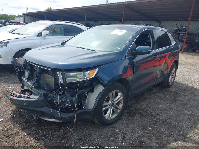 Vin: 2fmpk4j89gbc14994, lot: 46598262, ford edge sel 20162
