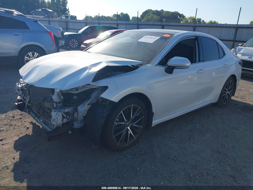 Vin: 4t1k61ak0pu800003, lot: 46598272, toyota camry xse 20232