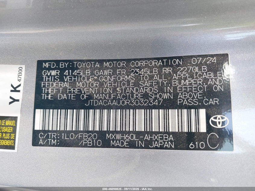 TOYOTA PRIUS - zdjęcie 9