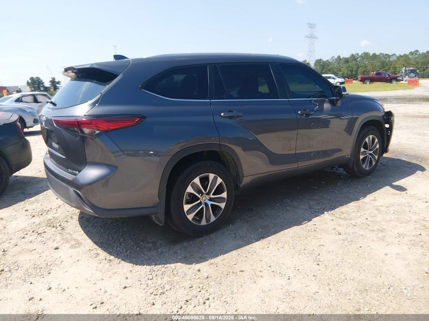 Vin: 5tdkdrbh9ps019304, lot: 46598287, toyota highlander xle 20234