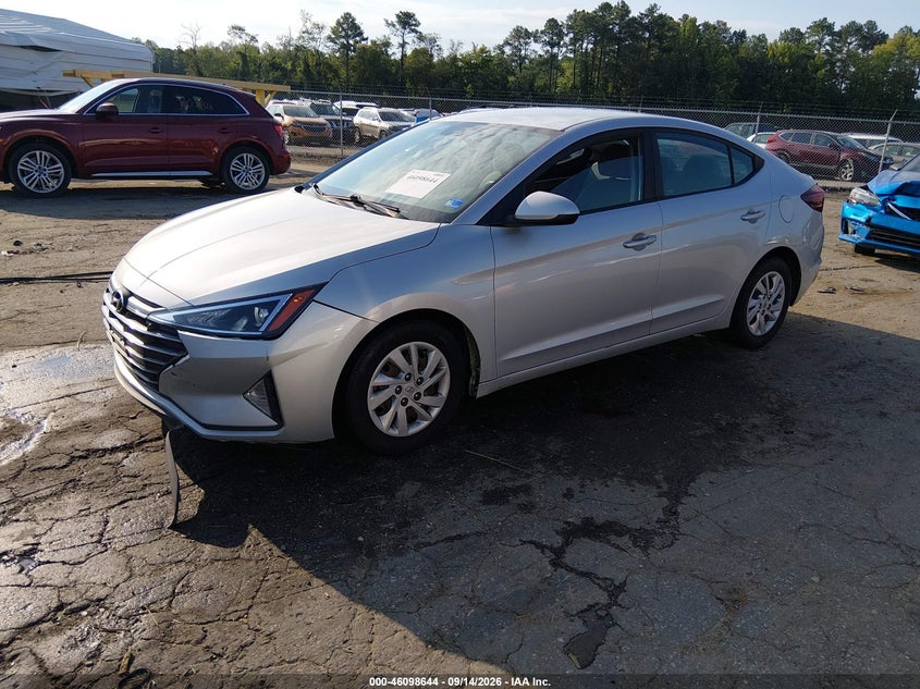 2019 Hyundai Elantra, Unknown, IAAI, VIN 5NPD74LF6KH469068 — photo 2