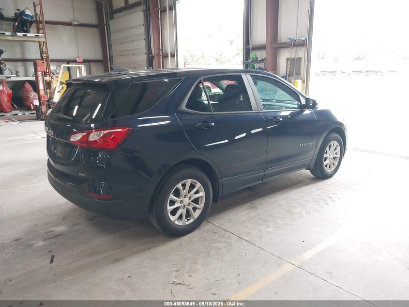 Vin: 3gnaxsev6ls664565, lot: 46598307, chevrolet equinox awd ls 20204