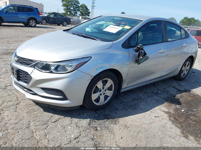 Vin: 1g1bb5sm6g7313581, lot: 46598310, chevrolet cruze ls manual 20162