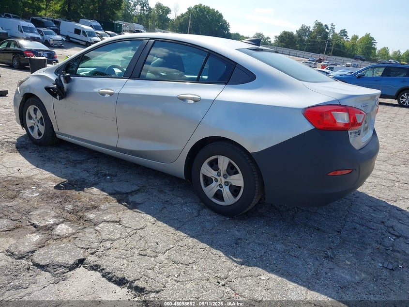 Vin: 1g1bb5sm6g7313581, lot: 46598310, chevrolet cruze ls manual 20163