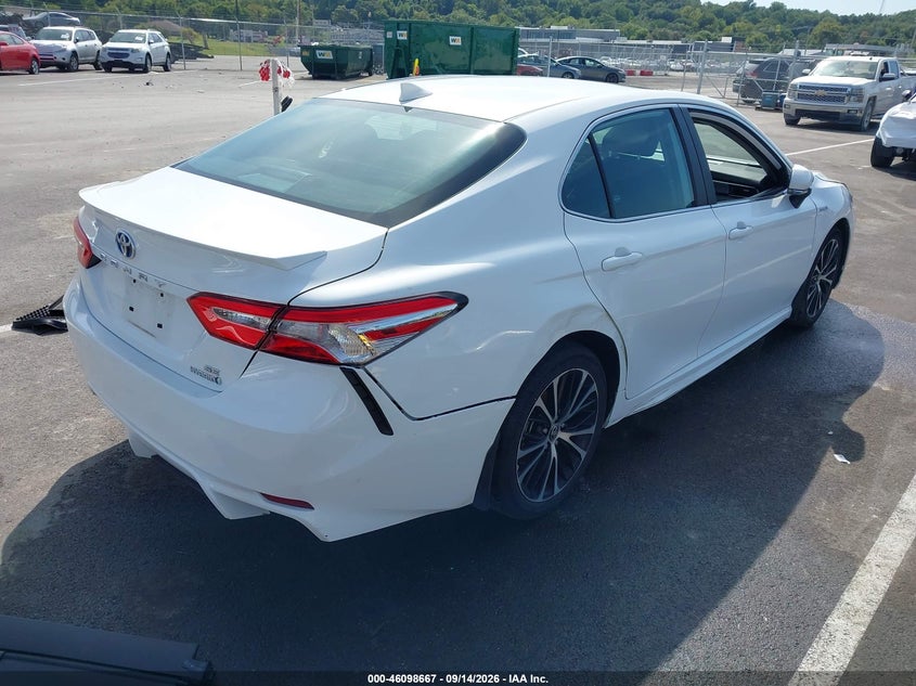 Vin: 4t1j31ak8lu534888, lot: 46598325, toyota camry se hybrid 20204